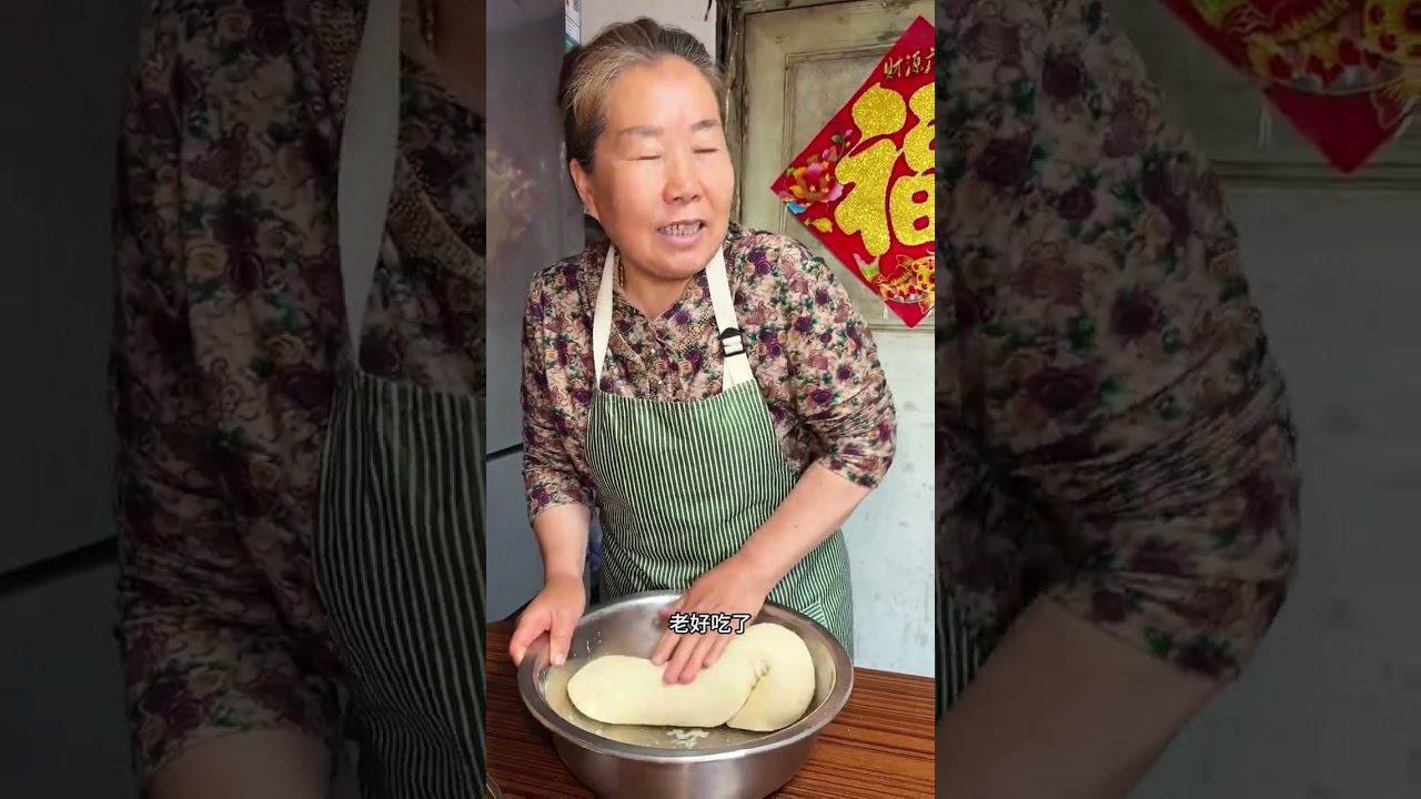 看看俺老婆婆做的东北特色手工切面！#记录我的农村生活 #东北特色