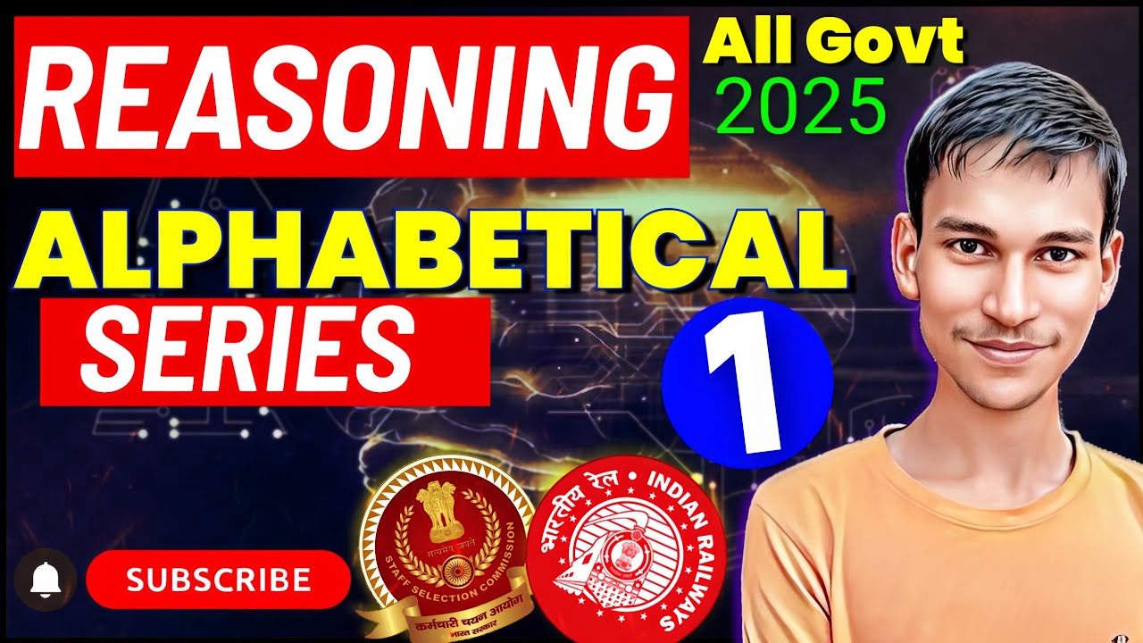 🔥Position of Alphabet With Trick | Reasoning For SSC & Railway 2025 Exams | Alphabetical Series