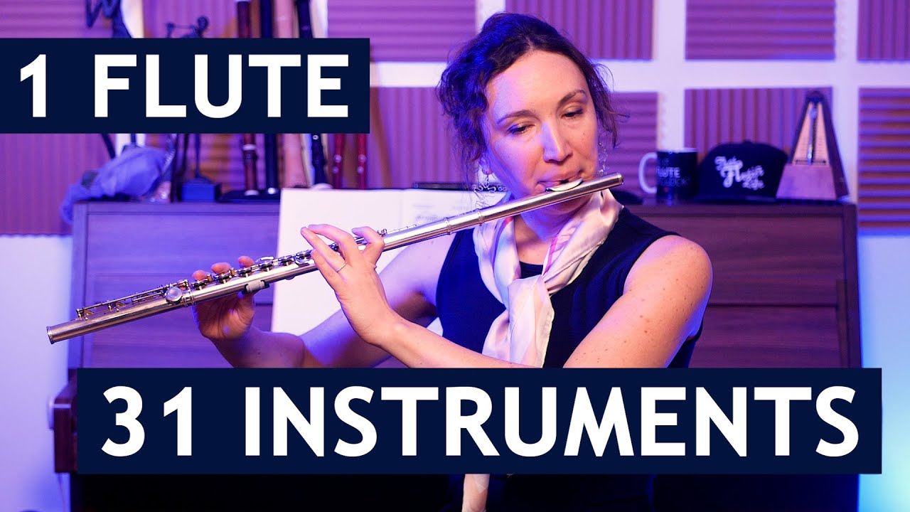 31 FAMOUS Instrumental Solos but on the Flute