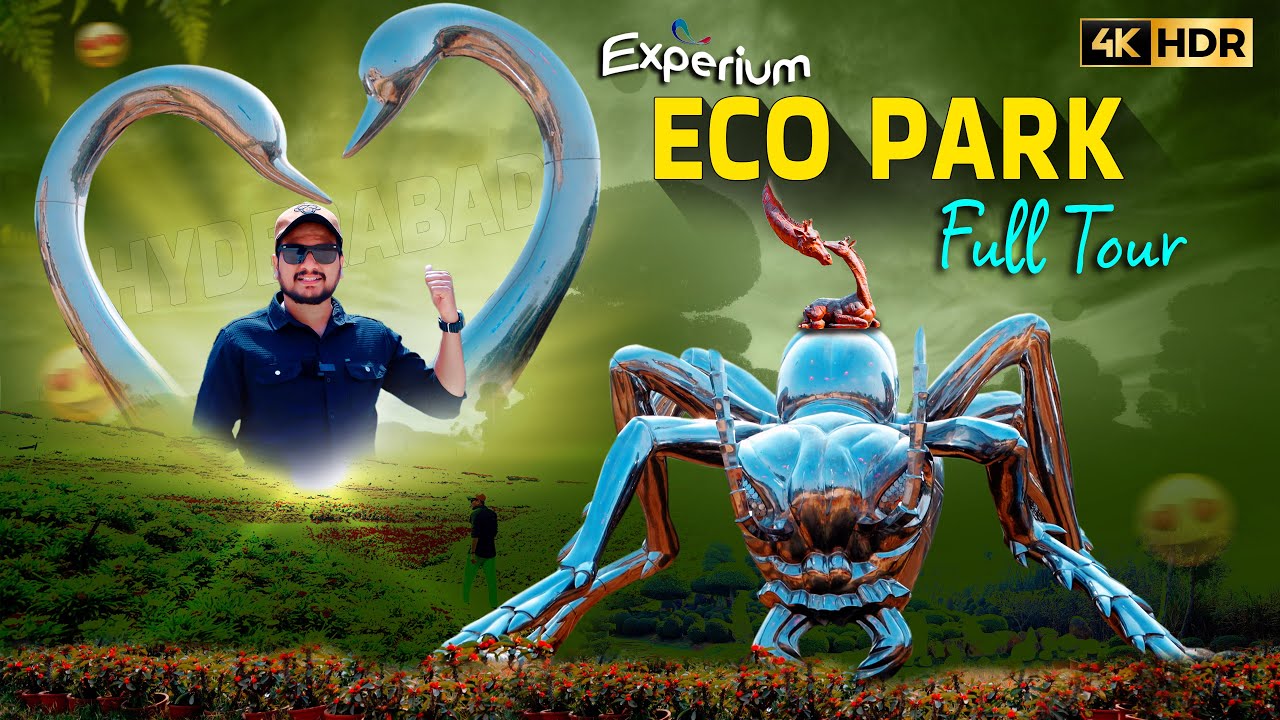 Experium Eco Park Full Tour l India's Largest Eco Park In Hyderabad l Anil Joseph Films