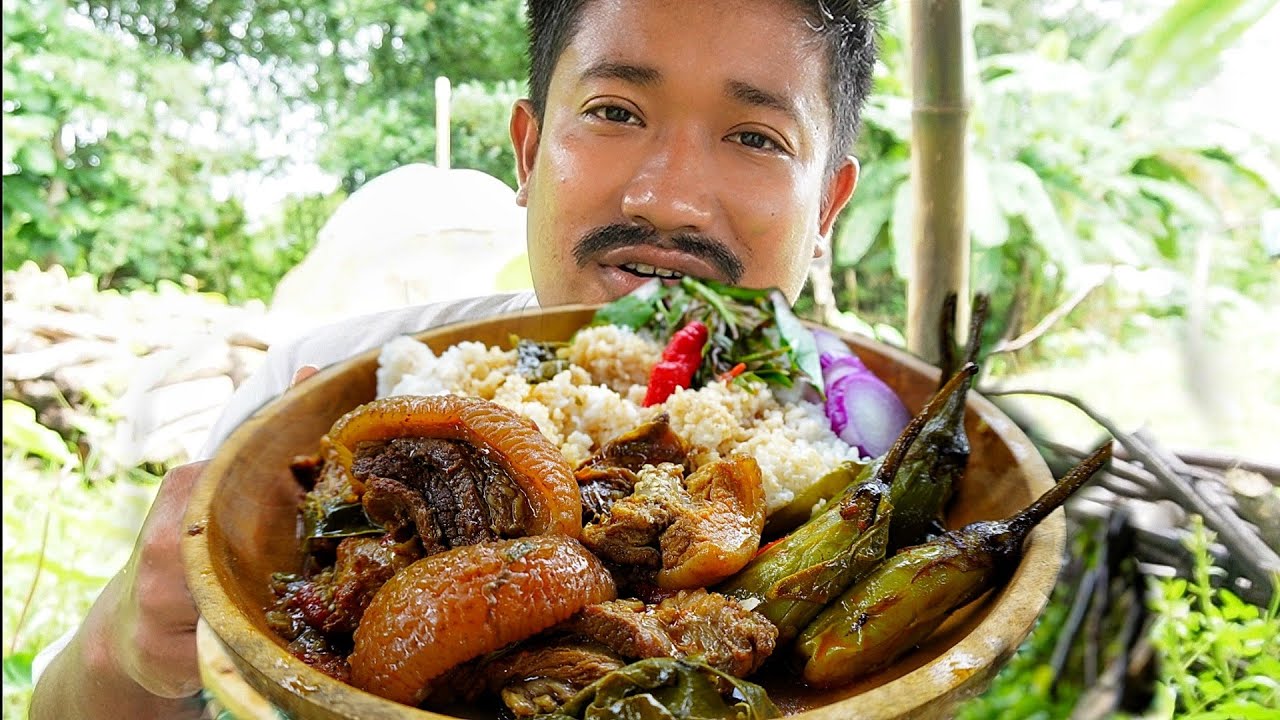 Mouth melting pork with softy eggplant