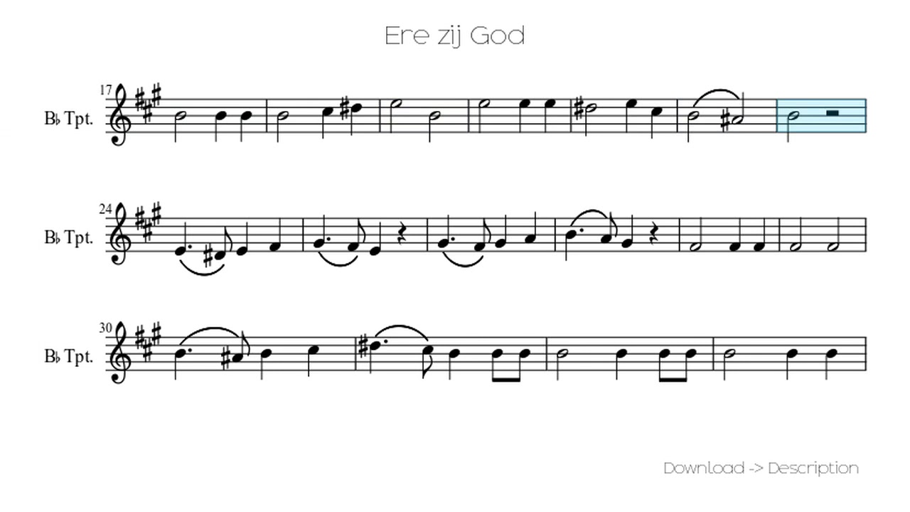 🎶 Ere Zij God 🎸🎸