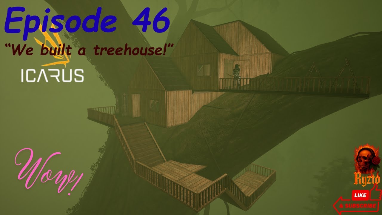 ▶️Icarus: Prometheus (Hard) -  Stonejaws & Treehouse Trouble! (EP:46)