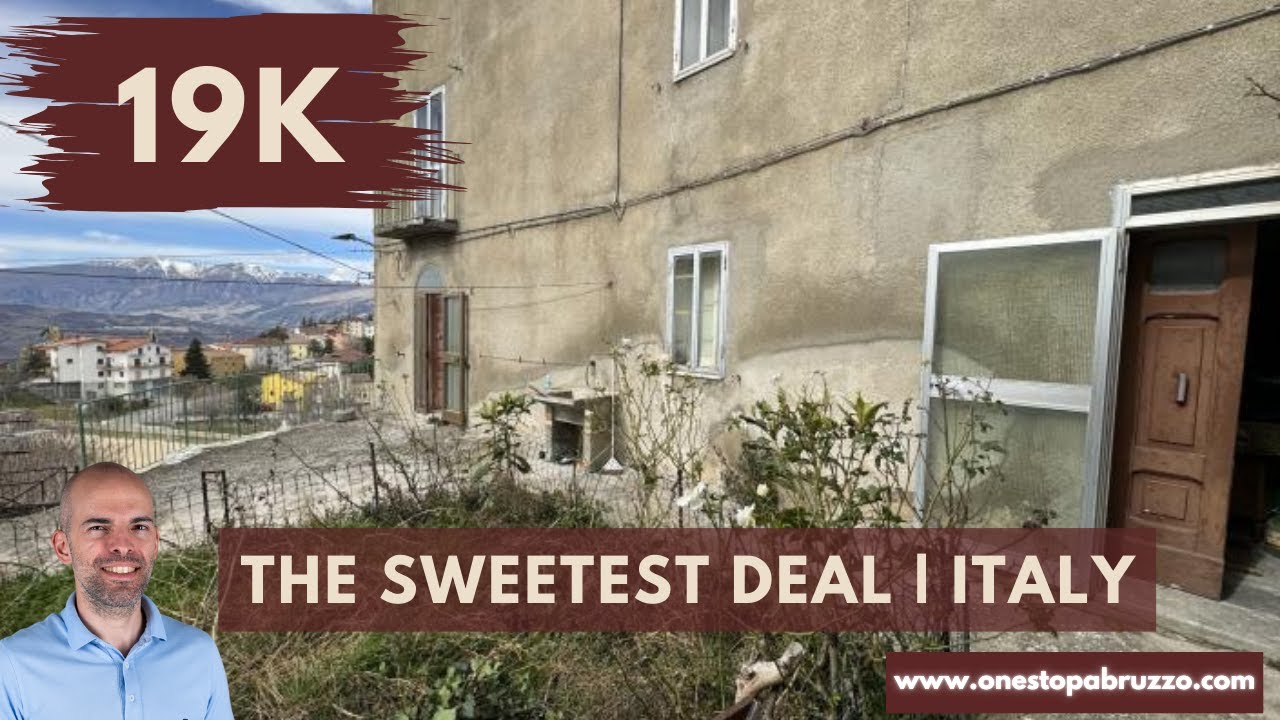 *SOLD* Amazing Italian Traditional Apartment With Views In Torricella | Abruzzo Italian House Tour
