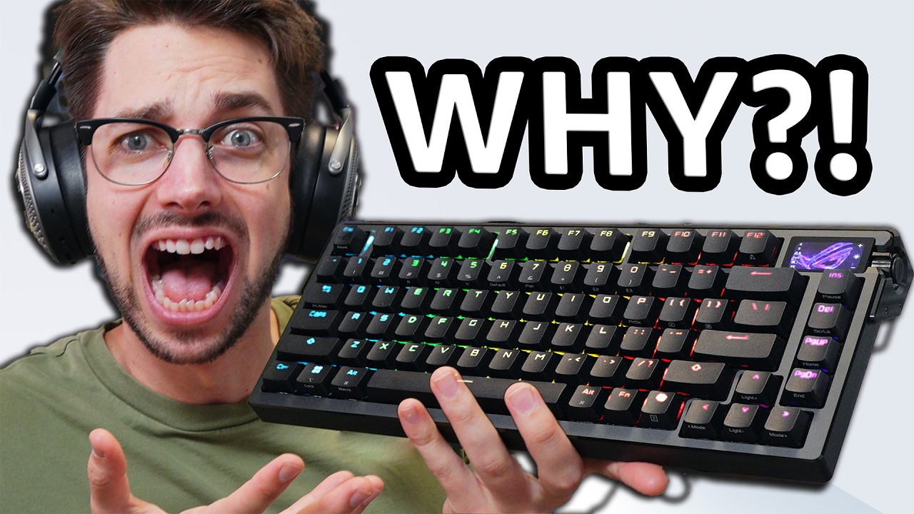 Я попробовал клавиатуру ASUS за 500 долларов... (чтобы вам не пришлось этого делать)
