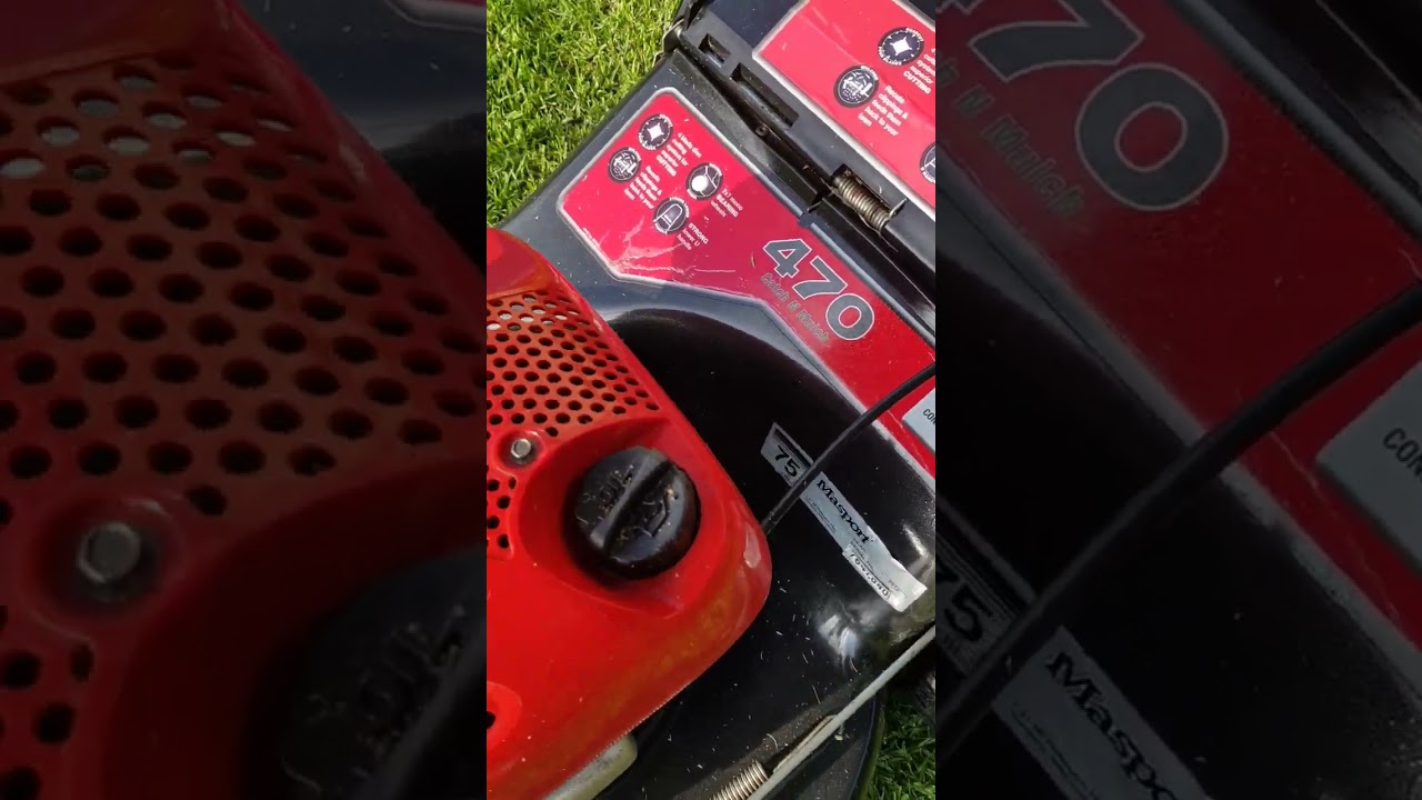 Masport Lawnmower 500E 158cc