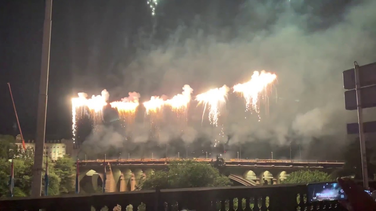 Feuerwerk / Fireworks / Feierwierk - Luxemburg 2019