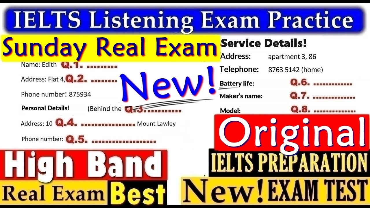 IELTS LISTENING PRACTICE TEST 2025 WITH ANSWERS | 16.11.2025