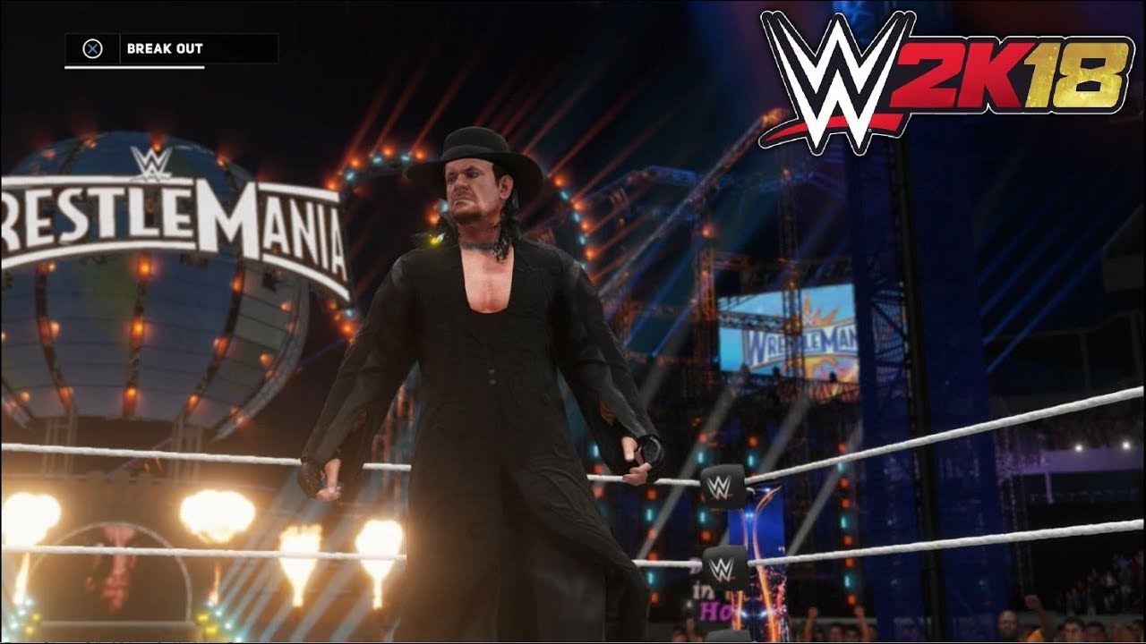 WWE 2K18 - The Undertaker vs. Roman Reigns | Wrestlemania 33