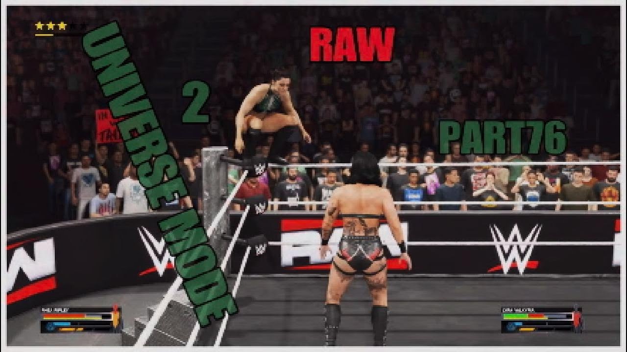 WWE2k25 UNIVERSE MODE RAW Part76