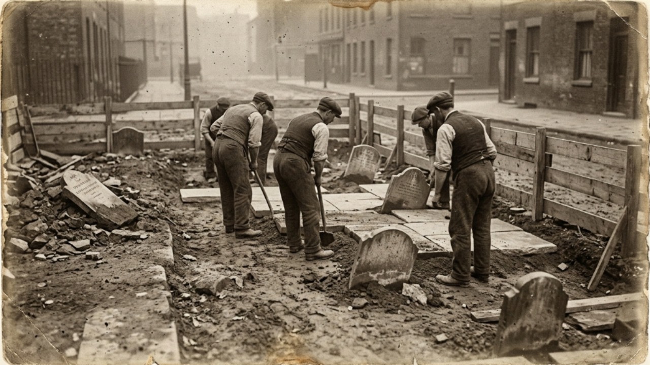 The Graveyards Under Parking Lots — 38 American Cities Built Directly on Top of Them