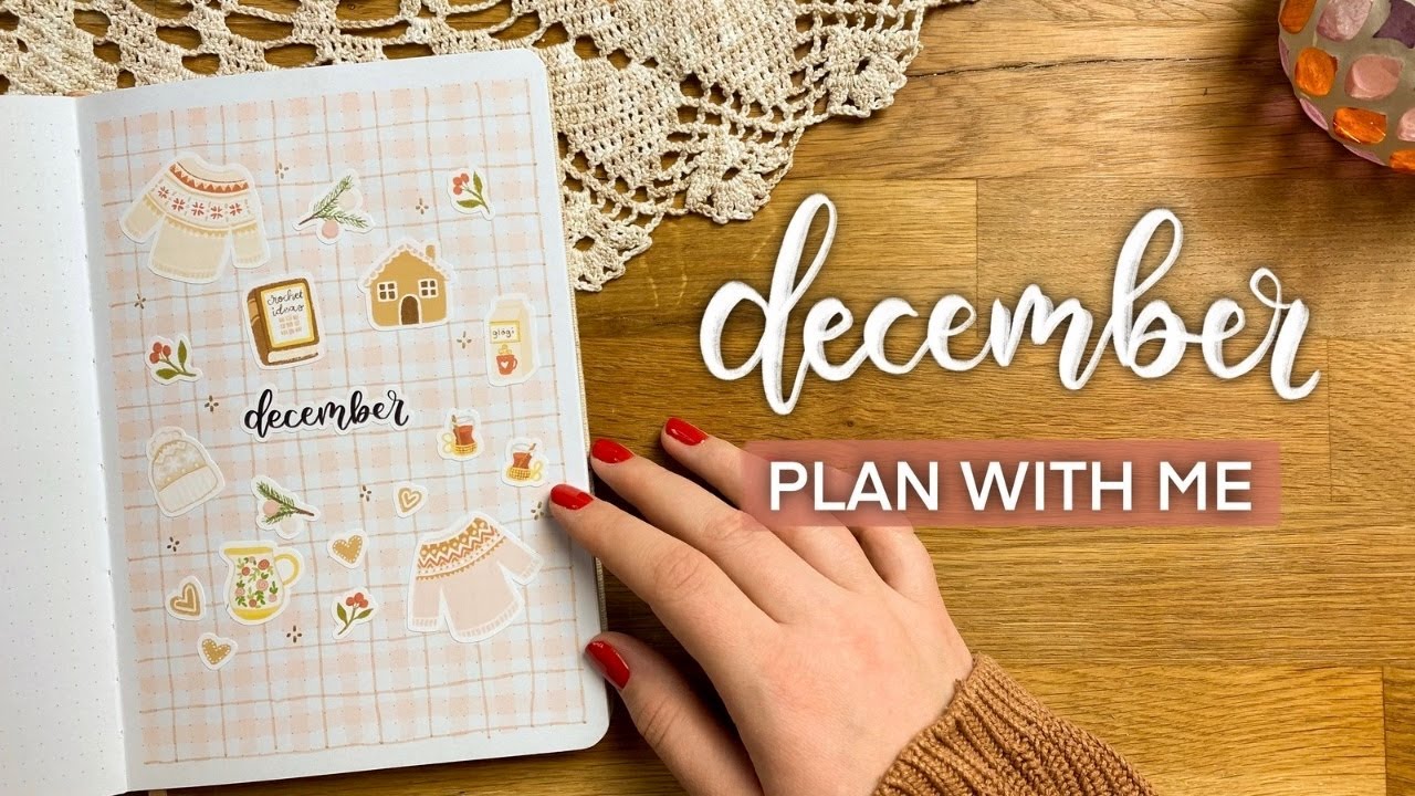 Подготовка Bullet Journal к декабрю 2025 г. | Планируйте вместе со мной