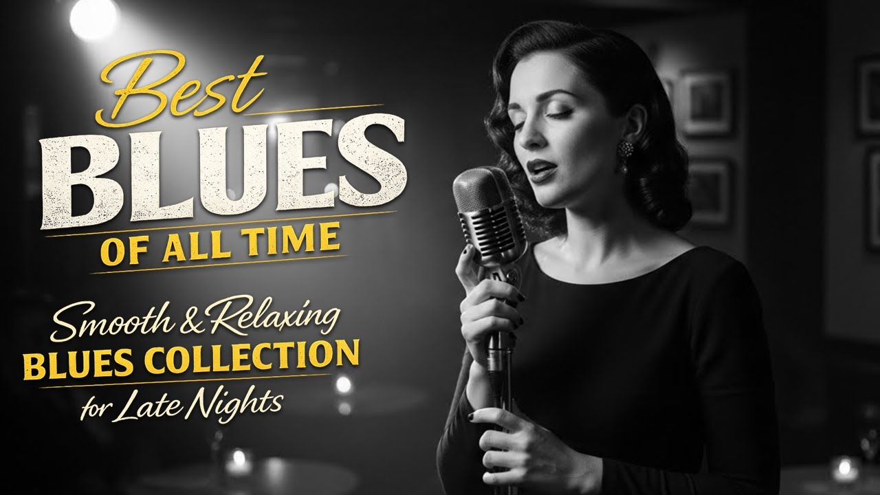 Best Blues of All Time – Smooth & Relaxing Blues Collection for Late Nights