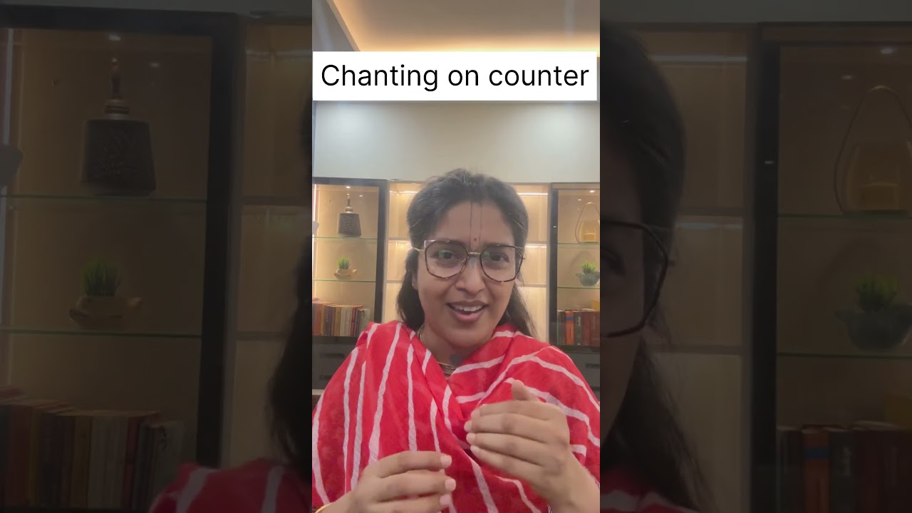 Chanting on counter