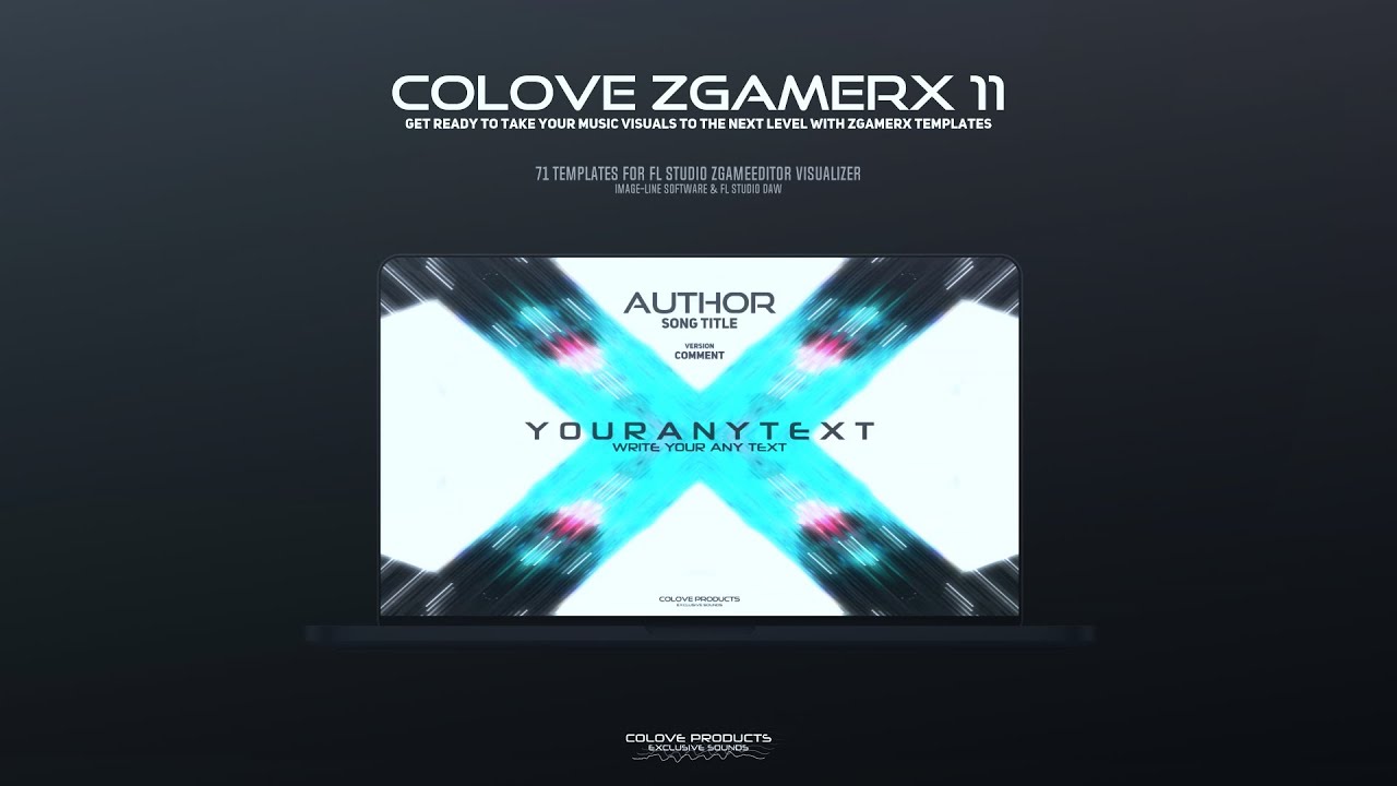 COLOVE ZGamerX 11 - ZGameEditor Visualizer Templates (Welcome)
