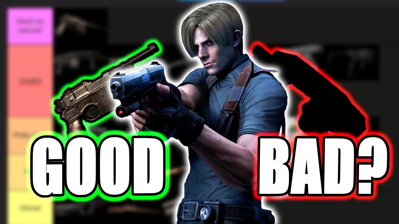 ПОЛНЫЙ список уровней оружия Resident Evil 4