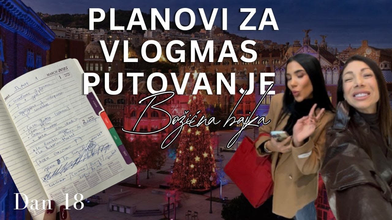 VLOGMAS I Pregovori o putovanju i nastup sa dragim kolegom
