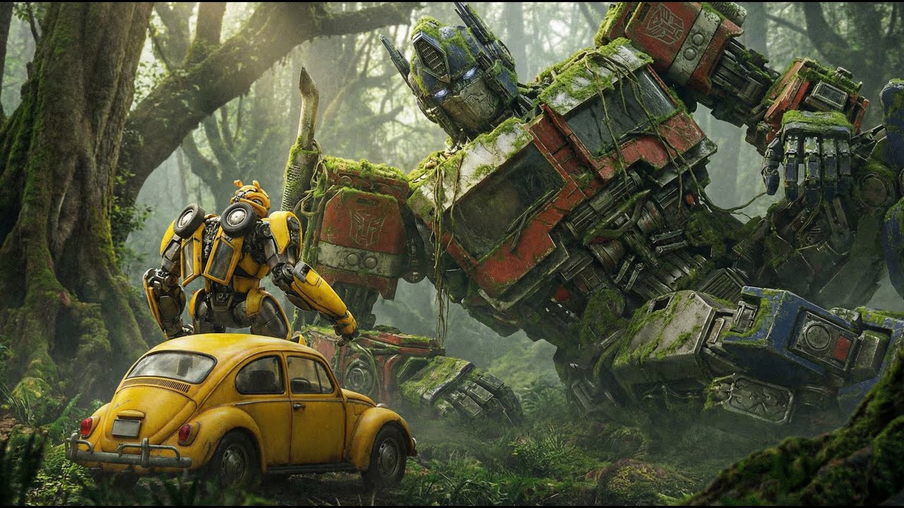 Bumblebee Finds a Forgotten, Broken Optimus Prime in the Forest and Restores Him to Glory
