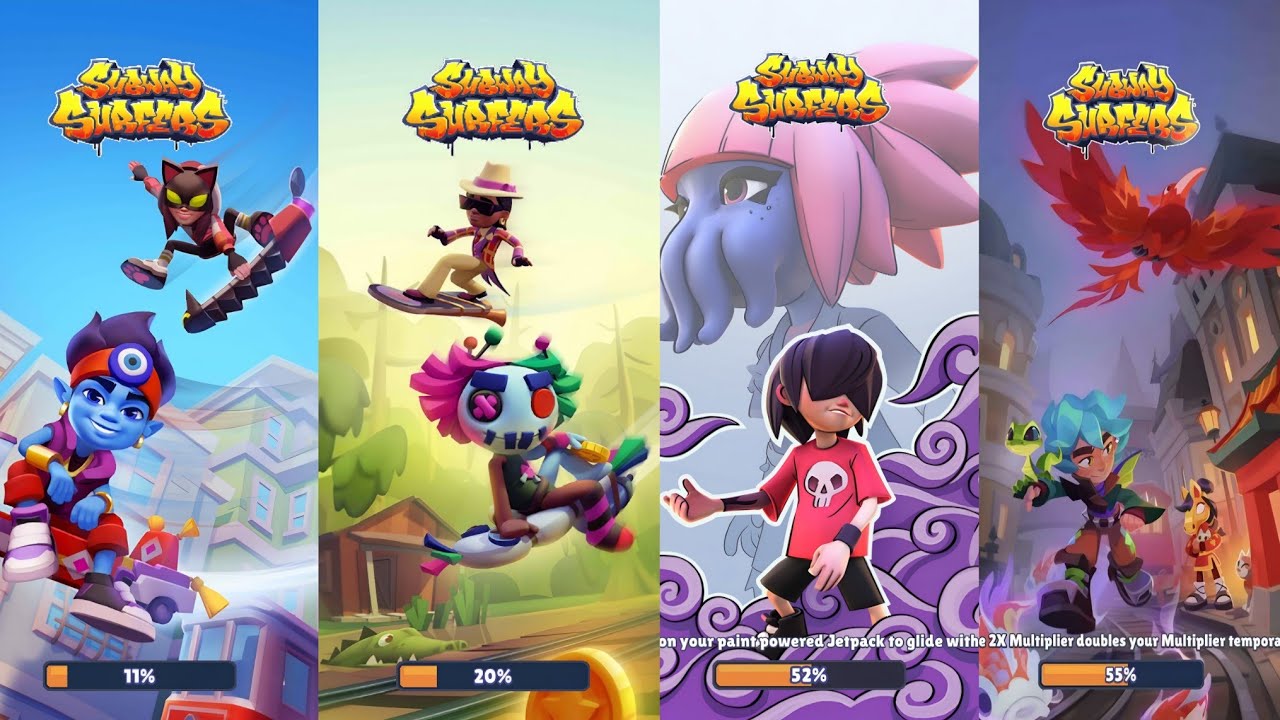 Subway Surfers : Istanbul 🆚 New Orleans 🆚 Tokyo 🆚 London 🐦‍🔥 | Subway Surfers World Tour |