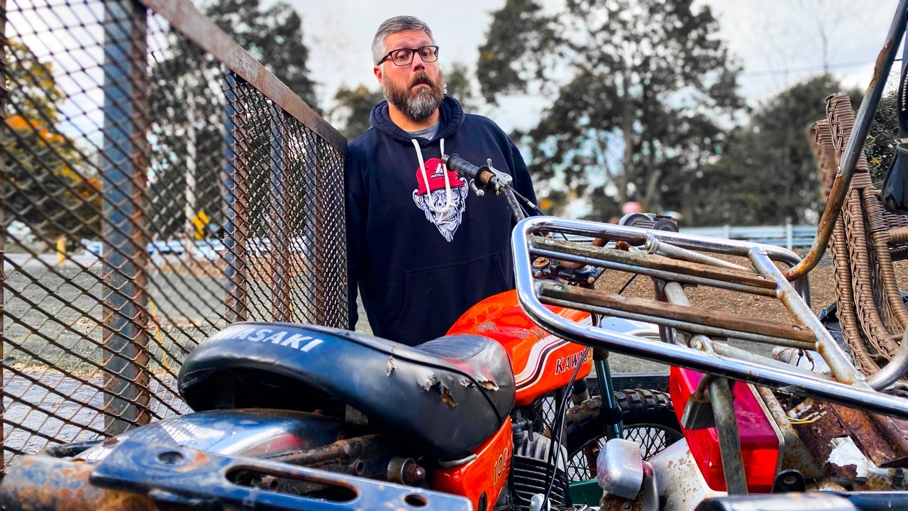 Can I Get This Motorcycle Found in a Scrap Pile Running?