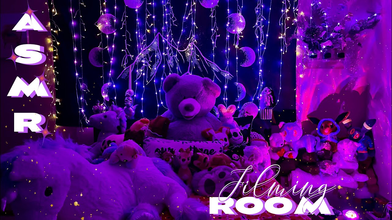 ASMR | Filming Room Tour 🌙💜🛸