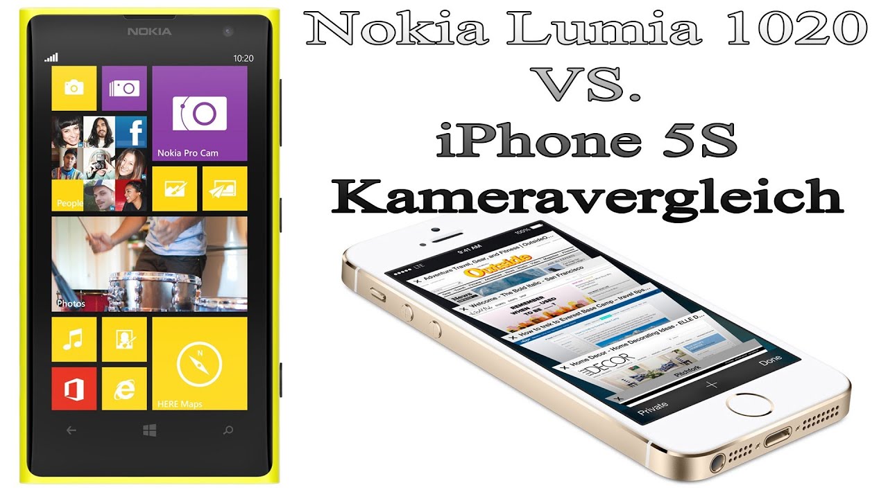 iPhone 5S vs. Nokia Lumia 1020 Kameratest Video Foto Indoor von Kopterfilme.de