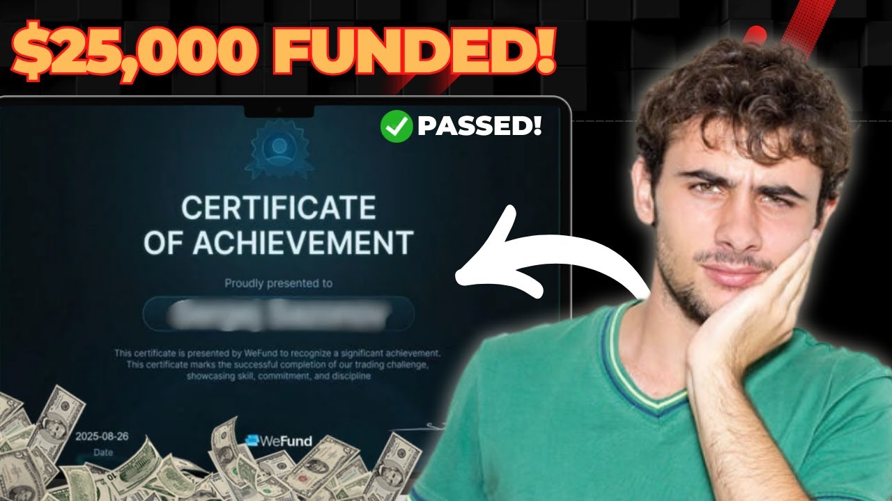 I Passed 25K WeFund Prop Firm Challenge Live!