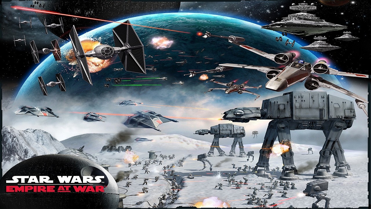 STAR WARS: Empire At War - FULL Rebel Campaign Hard Mode (No Commentary Gameplay)