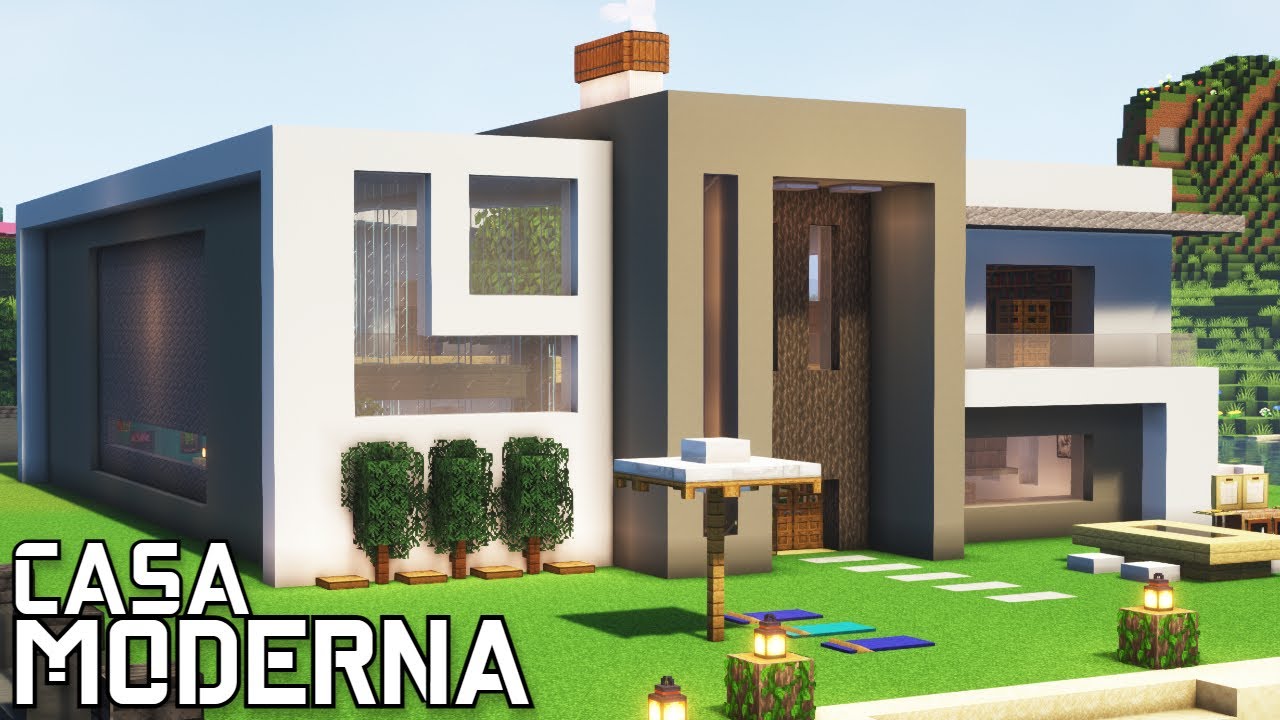 CÓMO HACER UNA *CASA MODERNA* Tutorial #14