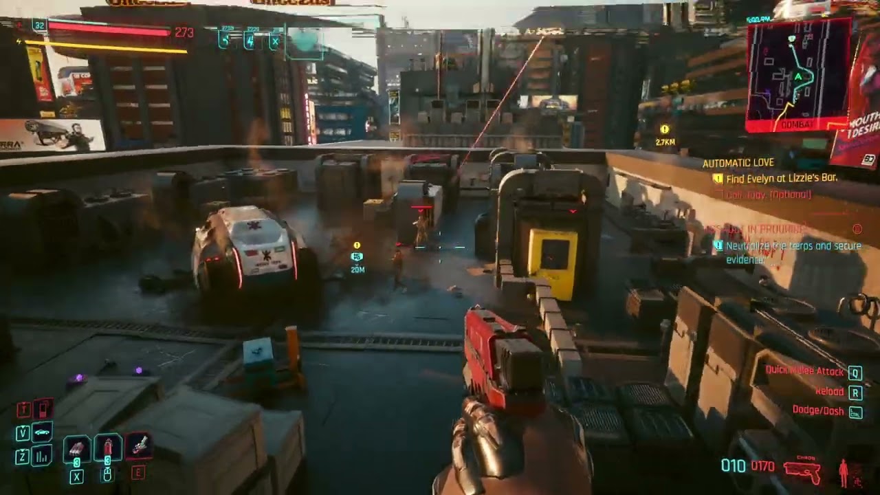 NixOS Cyberpunk 2077 Gaming Test
