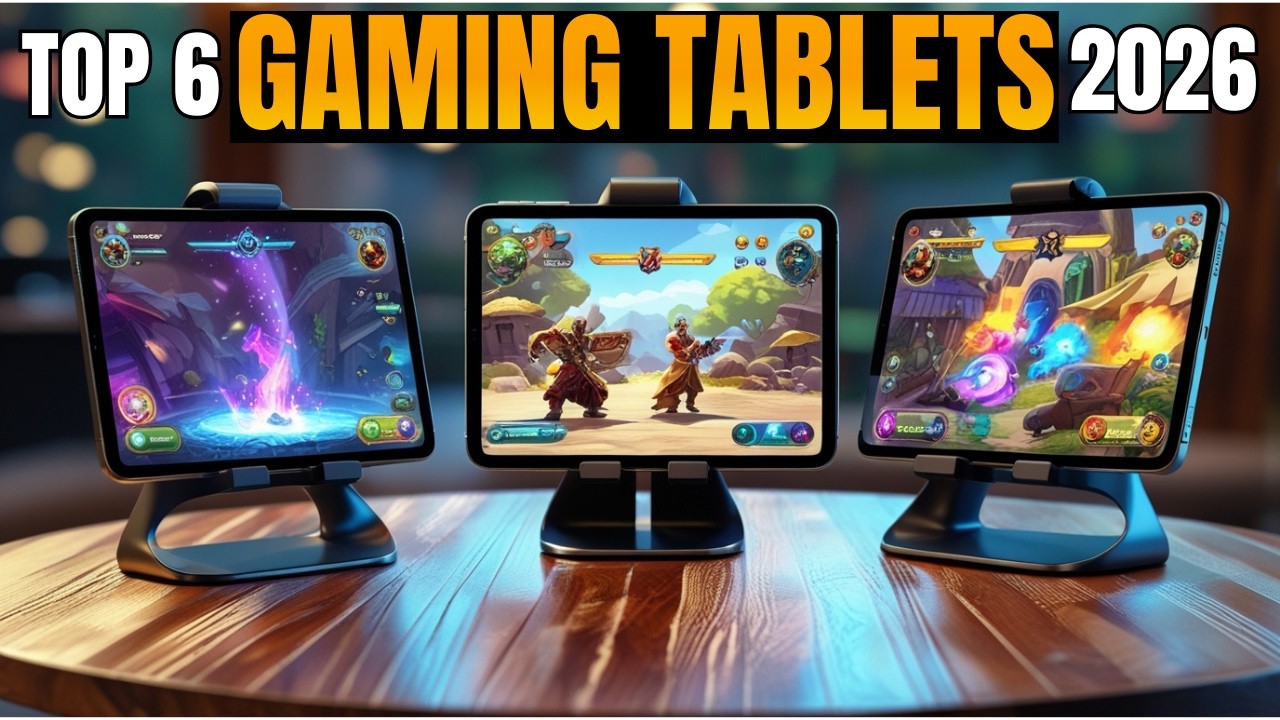 Top 6 Best Gaming Tablets 2026 — Powerhouses for Gamers