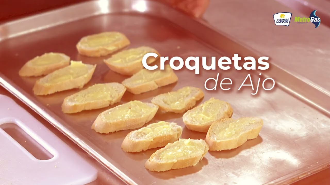 RECETA dip de pimentón con tostadas de ajo - metrogas y Colombia College 👏🏼