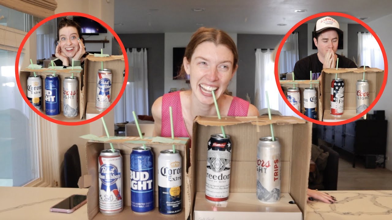 TIKTOK SODA CHALLENGE BUT WITH BEER!