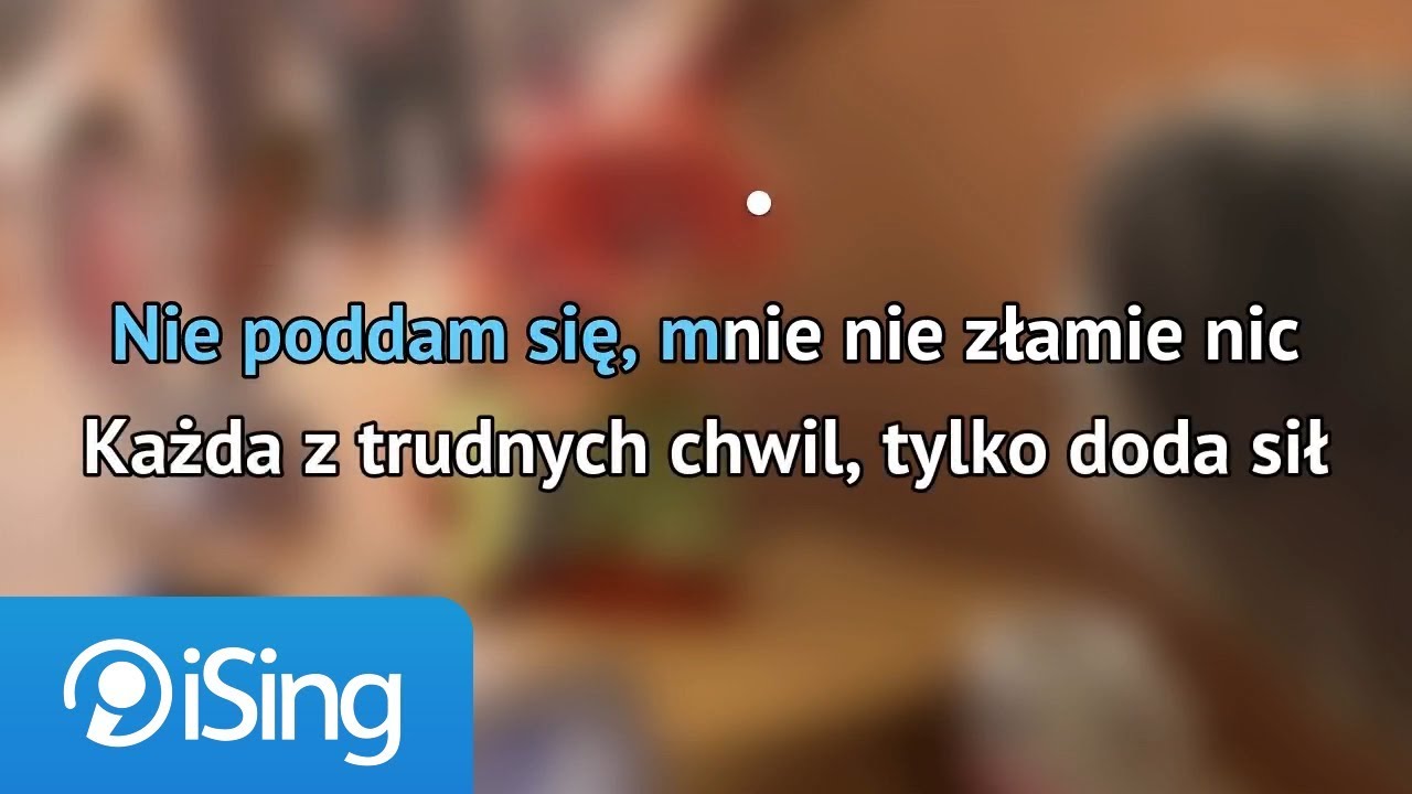 Paulina Przybysz - Nie b&oacute;j się chcieć (Zwierzogr&oacute;d) (karaoke iSing)