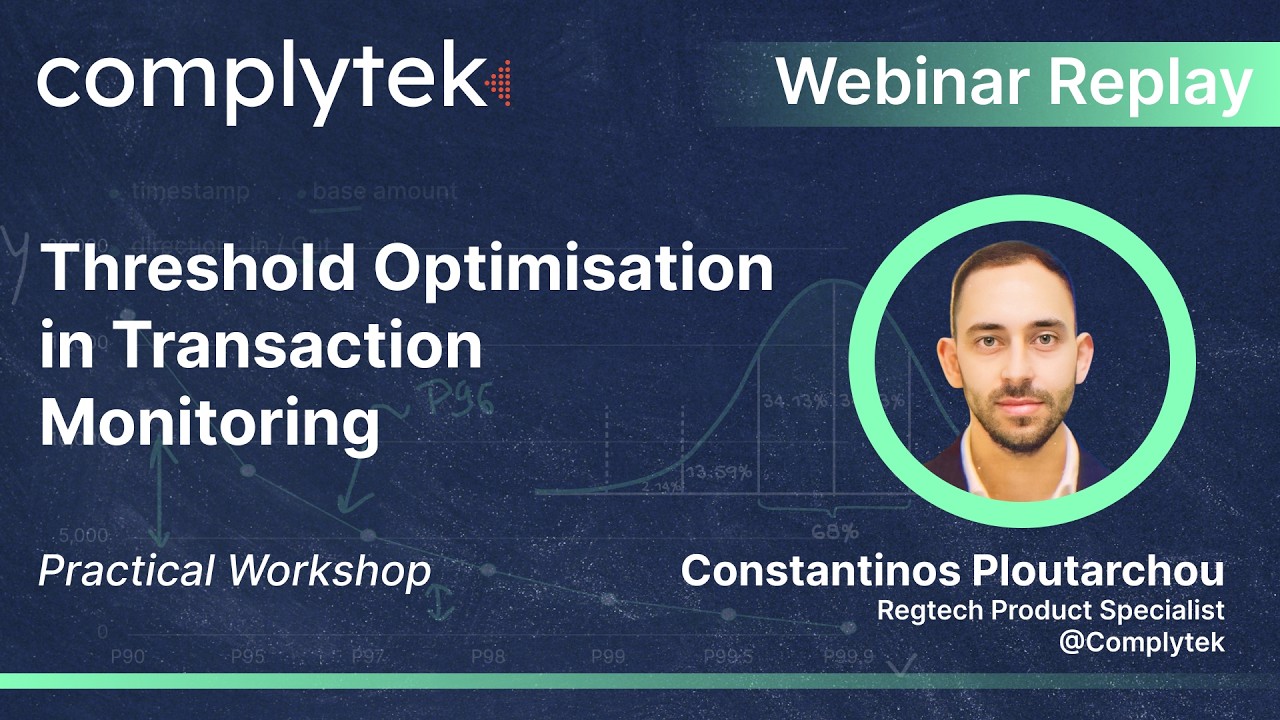 How to tune transaction monitoring thresholds in AML compliance