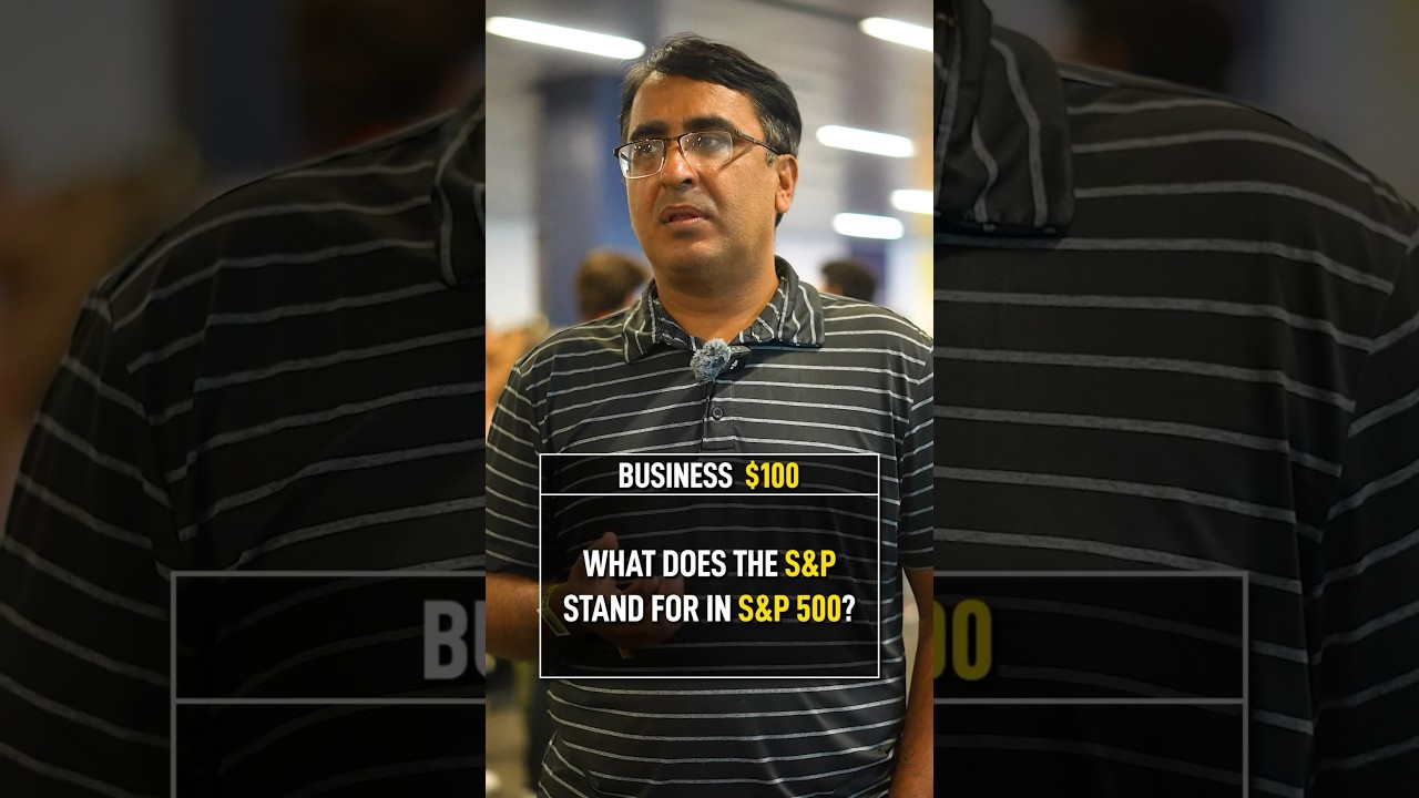 What Does S&P Stand for in S&P 500?