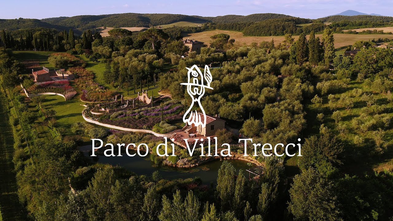 Parco di Villa Trecci a Montepulciano (SI)