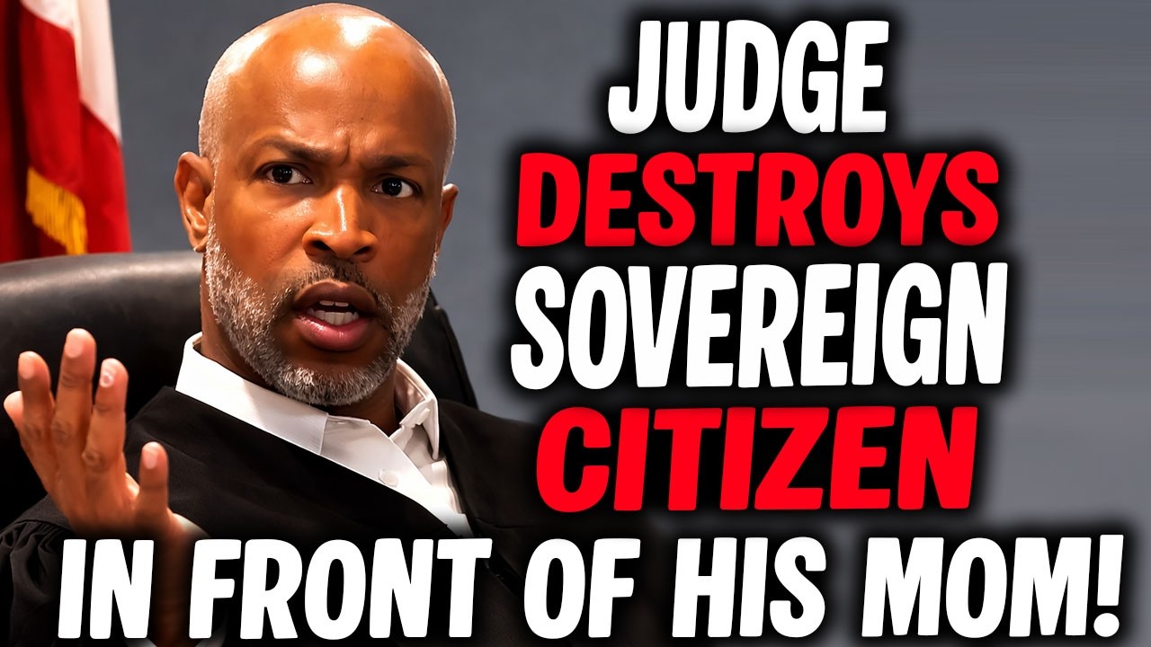 HE'S BACK!!! Judge DESTROYS Sovereign Citizen's Arguments In Front Of His Mom