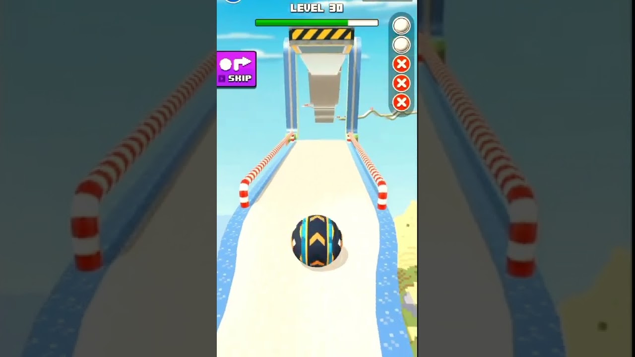 Fly ball - sky parkour level 30 gameplay 