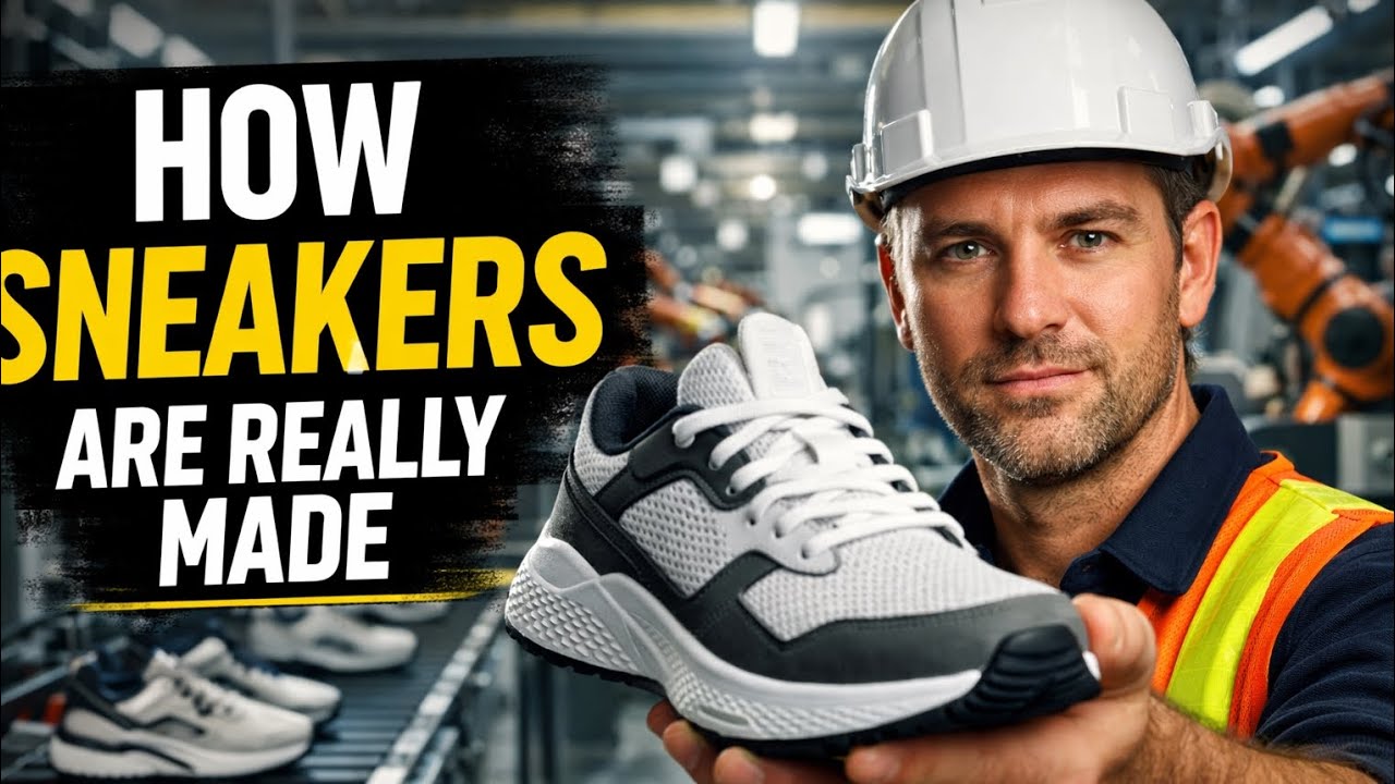 Inside a Sneaker Factory — From Sketch to Street