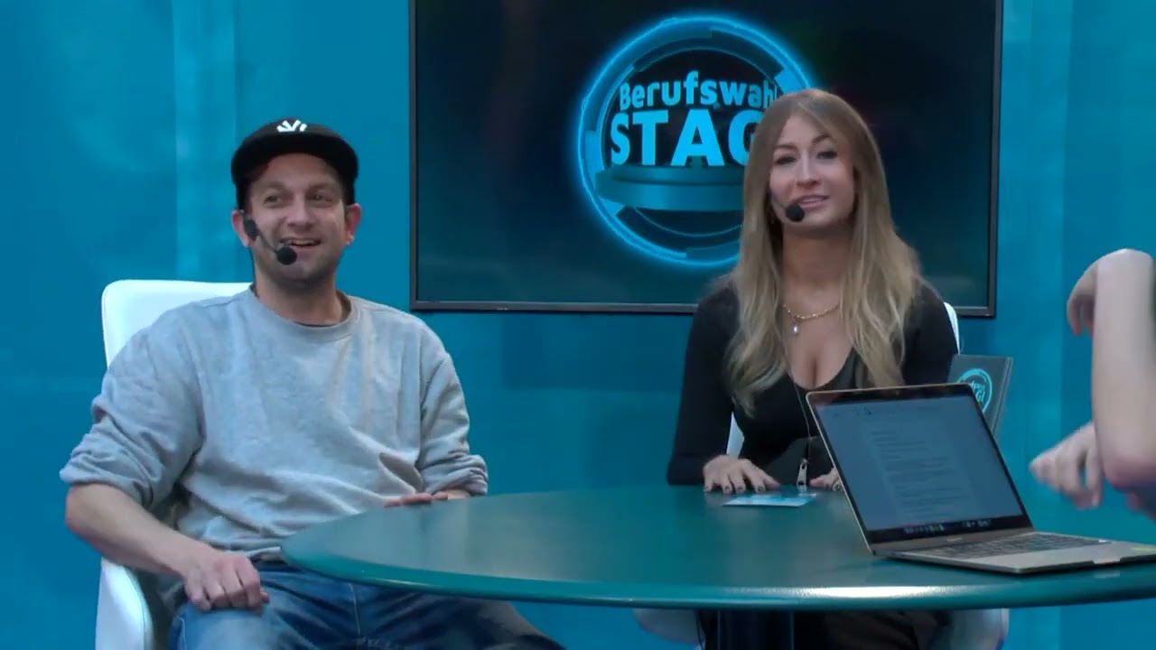 BerufswahlStage Sandro und Nadia von Radio NRJ (Part 1/3) 2023