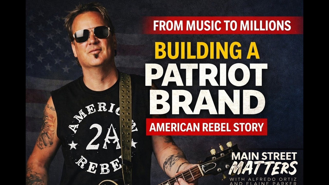Andy Ross on American Rebel, Entrepreneurship & Patriotic Branding