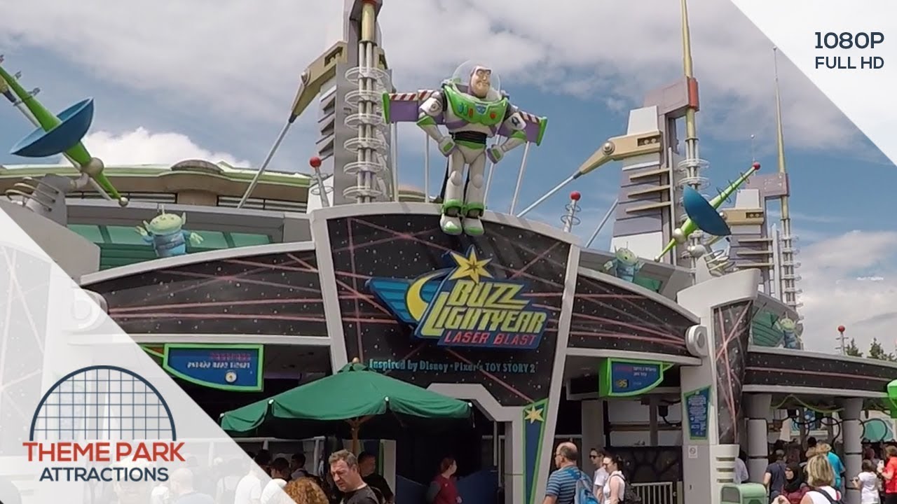 Buzz Lightyear Laser Blast (Disneyland Paris) onride pov