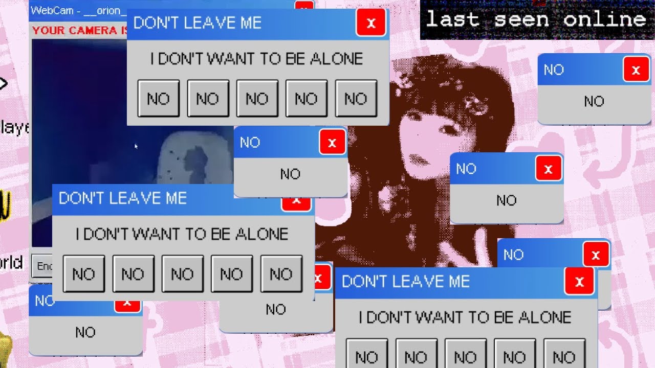A Very DISTURBING Game About an Abandoned Computer.. || Last seen online
