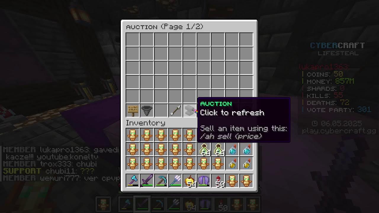 Cybercraft Lifesteal Rating bases and buying Mystery boxes!!!