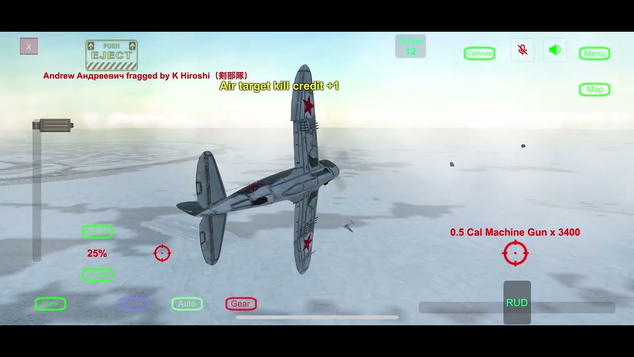 Dogfighting in yak9