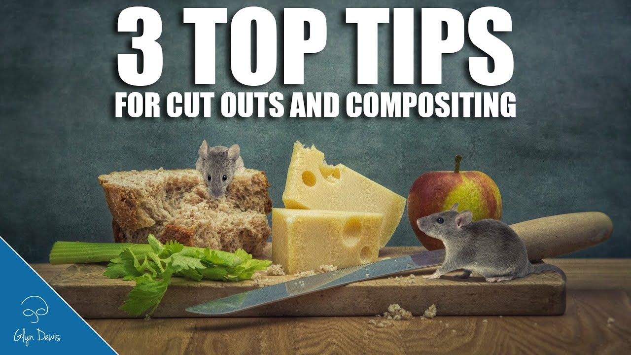 PHOTOSHOP TUTORIAL: 3 TOP TIPS for Cut Outs and Compositing #35