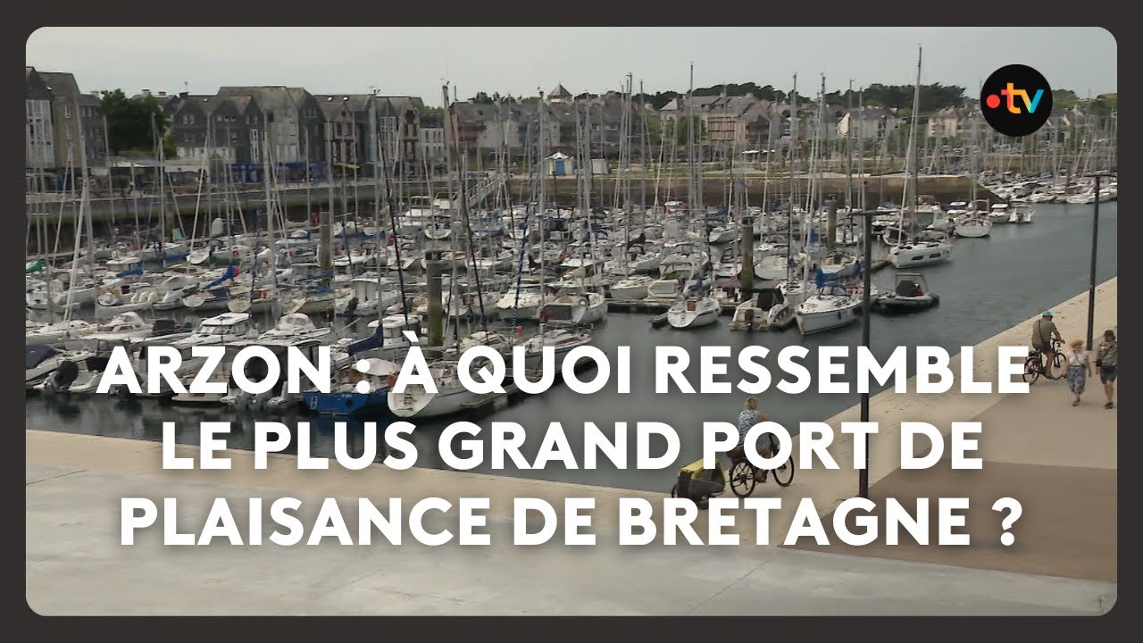 Trois ans de chantier &agrave; Arzon : &agrave; quoi ressemble le plus grand port de plaisance de Bretagne ?