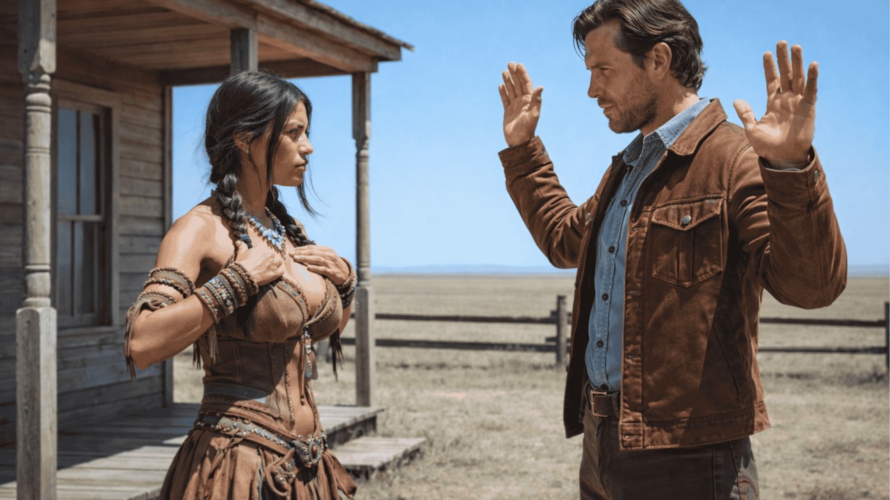 “Remember Me, Cowboy? I’m the Apache Girl You Saved… I’ve Come Back to Be Yours”