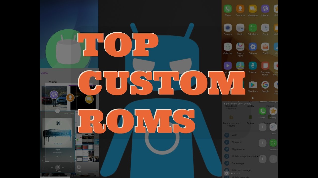 ALL CUSTOM ROMS For Samsung Galaxy J7